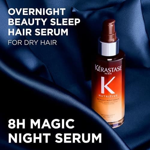 Kerastase Nutritive 8H Magic Night Serum - Overnight Treatment for Dry Hair, Enhances Shine, With Plant-Based Proteins thumbnail 10