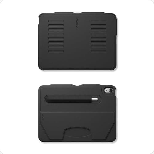ZUGU CASE for iPad Air 11 (M3 2025 / M2 2024) iPad Air 4 & 5 10.9 Inch (2020/2022) - Protective, Ultra Thin, Magnetic Stand, Sleep/Wake Cover with Apple Pencil Charging & Storage - Black thumbnail 7