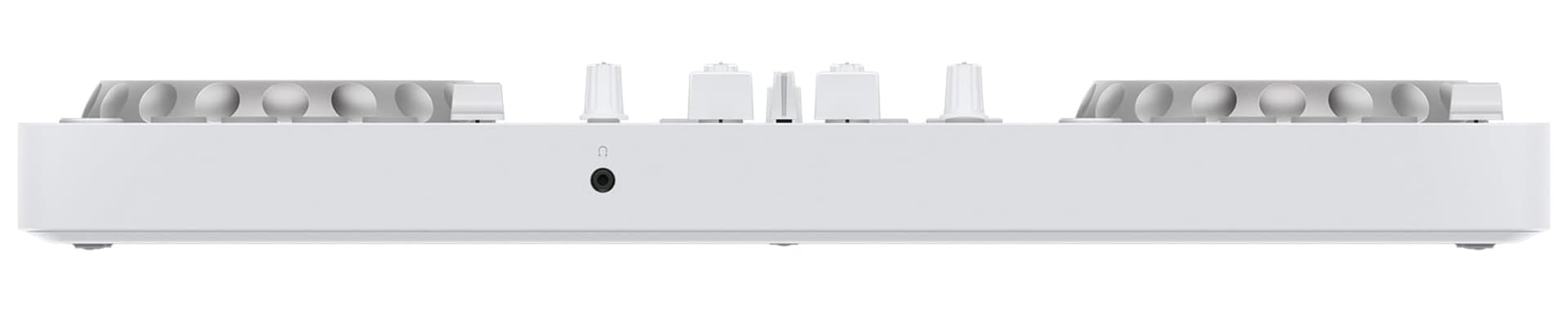 Pioneer DJ DDJ-FLX4 2-Channel DJ Controller - White Bundle with Laptop Stand, Headphones, and Austin Bazaar Polishing Cloth thumbnail 6