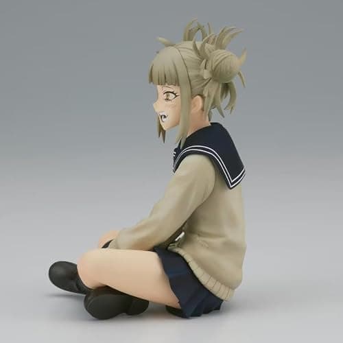Gooyeh Anime Figure Toga Himiko Figure, 10cm Sitting Pose Anime Girl PVC Model Desktop Decorations Collectible Toga Himiko Merch Birthday Gifts thumbnail 2