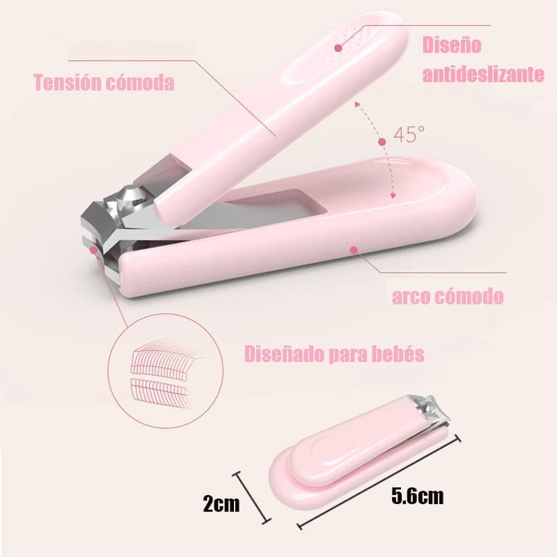 DQST Lima de Uñas Bebe, Juego Cortaúñas Bebe, Protege Mejor al Bebé de Daños en Las Uñas. Adecuado para Niños y Adultos. (Azul) - Azul thumbnail 6
