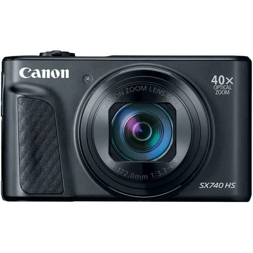 Canon PowerShot SX740 HS Digital Camera - Black (International Version) - Image 1