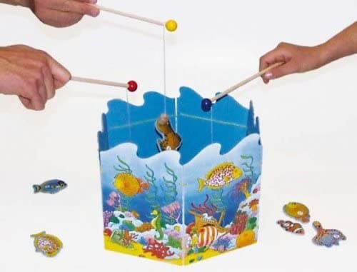Goki 56884 - Angelspiel mit Magnet, 19-teilig thumbnail 2
