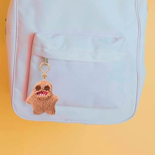 Fuggler Key Rings 5" Plush Keychain - Brown thumbnail 4
