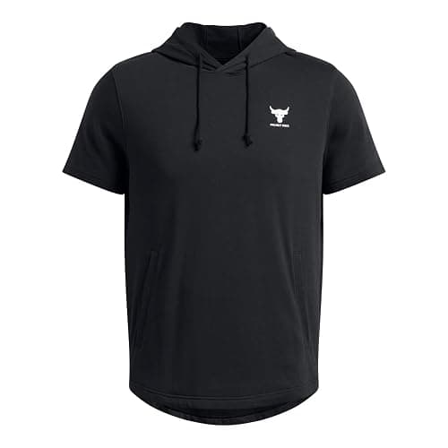 Under Armour mens Project Rock Payoff Short Sleeve Terry Hoodie thumbnail 3