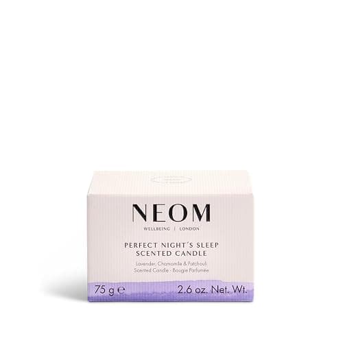 'NEOM- Perfect Night's Sleep Scented Candle, Travel Size | Lavender & Jasmine | Essential Oil Aromatherapy Candle | Scent to Sleep thumbnail 3