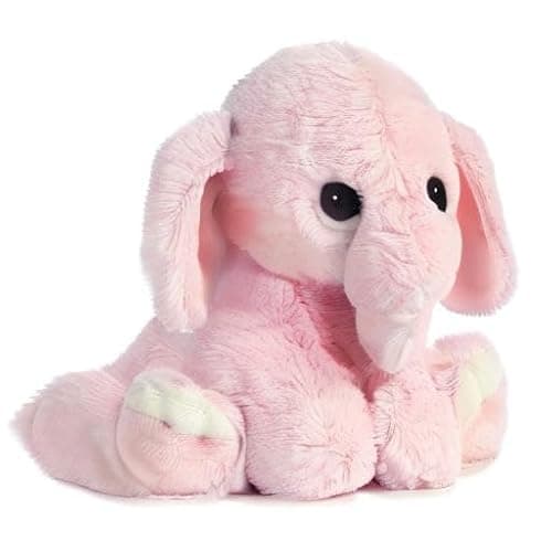 Aurora® Playful Lil Benny Phant™ Baby Stuffed Animal - Soft & Cuddly Toy - Imaginative Play - Pink 10 Inches thumbnail 4