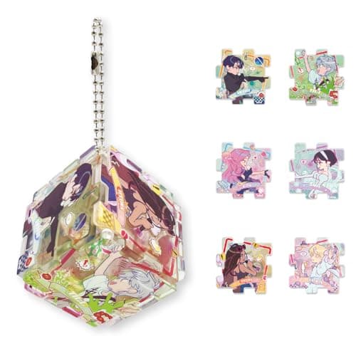 YJacuing Alien Stage Puzzle Piece Blind Box Acrylic Keychain (Whole Set) - Image 1