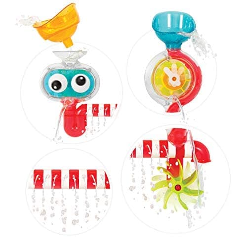 Yookidoo Baby Bath Toys for 1-4 Year Old - Mold Free Suction Cups Attach to Any Tub or Shower - Kids Bath Toys for 2 Year Olds - Birthday Gifts for Girl and Boy - Toddler Water Lab thumbnail 3