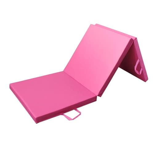 PRISP Tri Folding 180 cm Gymnastics & Exercise Mat for Home Gym, 180cm (6ft) Long, 60cm (2ft) Large, 5cm (2in) Thick - Tapis de Sol Pour Exercices, Fitness et Gymnastique - Image 1