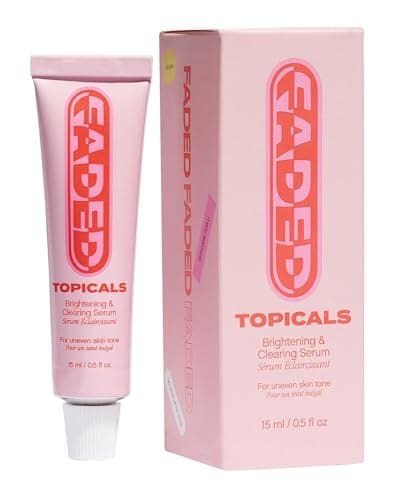 Topicals Faded Brightening and Clearing Serum | Reduces Discoloration, Post-Blemish Marks, Scars and Spots | Contains Kojic Acid and Niacinamide | Dermatologist-tested, Vegan, Cruelty-Free (0.5 Fl Oz) - Image 1
