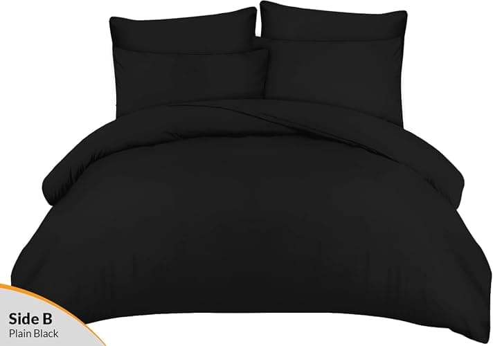 Pamposh Double Duvet Set Premium Brushed Microfiber Duvet Cover Double Ultrasoft Hypoallergenic Duvet Double Cover Set Non Iron Luxury Bedding Sets With Zipper Closure thumbnail 2