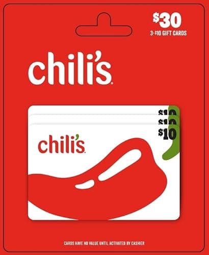 Chili's Gift Cards, Multipack of 3 - $10 - Image 1