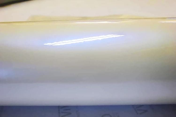 VViViD Space Pearl Metallic White Gloss Vinyl Wrap Film 1.5ft x 5ft Roll Sheet DIY Easy to Use Air-Release Adhesive thumbnail 3