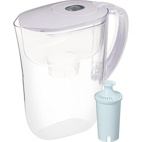 Brita Metro Small 6-Cup Water Filter Pitcher with BritaPlus Filter, WQA NSF/ANSI Certified, Reduces 2X Contaminants vs. Standard, Reduces Chlorine, Zinc, Copper, Mercury & More, Clear thumbnail 11