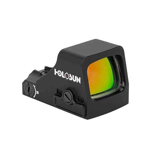 HOLOSUN HS407K X2 Red 6 MOA Dot Open Reflex Optical Sight for Subcompact Pistols - Durable Parallax Free Unlimited Eye Relief Handgun Sight with Aluminum Housing & Shake Awake Technology - Black thumbnail 3