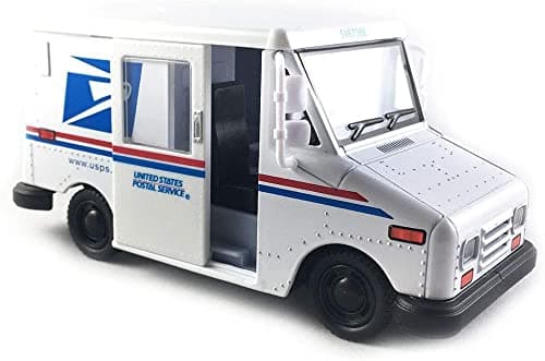KiNSMART - UPS Mercedes-Benz Sprinter + United States Postal Mail Truck Grumman LLV 5 Inch Die Cast Metal Model Toy Van & Trucks SetOf2 thumbnail 4