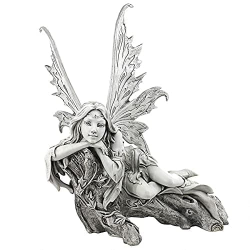 Design Toscano Pause to Ponder Fairy Garden Statue thumbnail 4