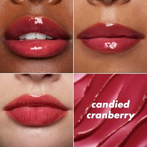 e.l.f. Glow Reviver Melting Lip Balm, Hydrating Tinted Lip Balm For A Glossy Finish & Soft, Supple Lips, Vegan & Cruelty-Free, Candied Cranberry thumbnail 2