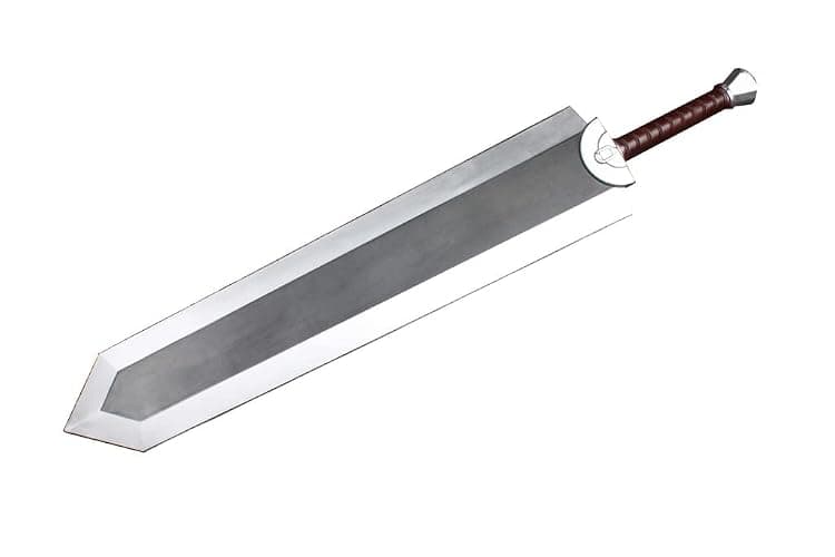 Blazing Steel Fantasy Foam Dragon Slayer Berserk Guts Sword Anime Cosplay & Costume (Different Size to Choose from) thumbnail 3