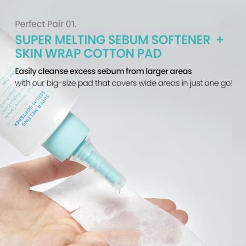 ILSO Blackhead Remover & Pore Care Bundle – Super Melting Sebum Softener (5.29 fl oz) with 40 Cotton Pads + Deep Clean Master Blackhead Remover Tool, Korean Skincare for Sebum & Pore Cleansing thumbnail 6