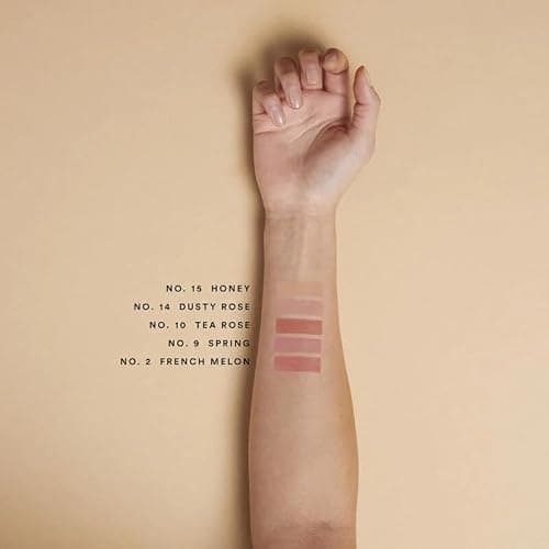 Olio E Osso - Natural Lip + Cheek Balm | Natural, Non-Toxic, Clean Beauty (No. 10 Tea Rose, 0.35 oz | 10 g) thumbnail 4