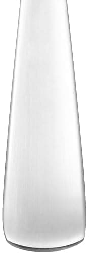 Amazon Basics 20-Piece Stainless Steel Flatware Set with Square Edge, Service for 4, Silver thumbnail 5