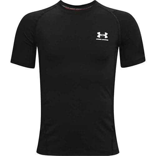 Under Armour Boys HeatGear Armour Short-Sleeve T-Shirt - Image 1