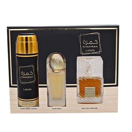 Lattafa Perfumes Khamrah for Unisex Eau de Parfum Spray, 3.4 Ounce - 3.4 Fl Oz (Pack of 1) - Aromatic Spicy thumbnail 3