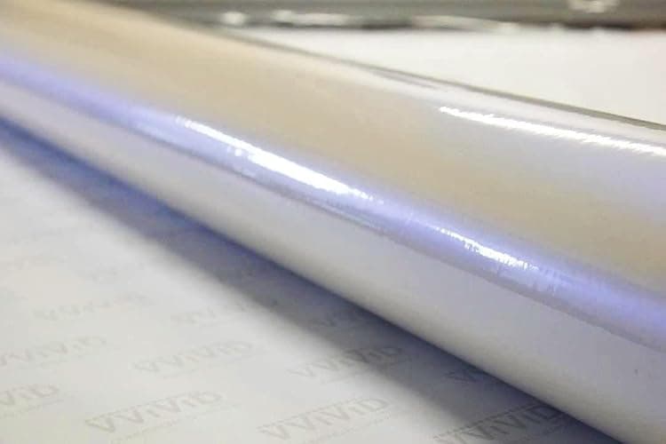 VViViD Space Pearl Metallic White Gloss Vinyl Wrap Film 1.5ft x 5ft Roll Sheet DIY Easy to Use Air-Release Adhesive thumbnail 2