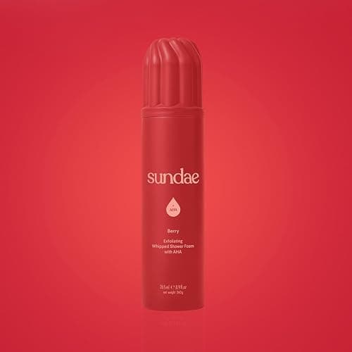 sundae Exfoliating Whipped Shower Foam Berry Foaming Body Wash 8.9 fl oz, 265ml thumbnail 5