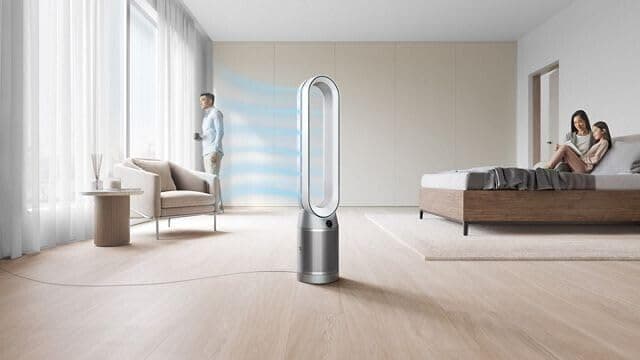 Dyson Purifier Cool™ TP07 Smart Air Purifier and Fan - White/Silver - TP07 thumbnail 2