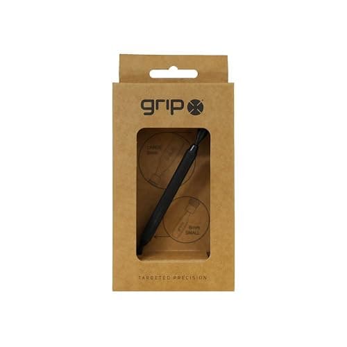 Grip Cuticle Pusher Double Ended Matte Black MB6 – Dual-Ended Stainless Steel Nail Tool for Pushing & Cleaning Cuticles – Ergonomic Non-Slip Design for Salon-Quality Manicures thumbnail 2