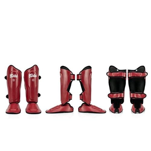 Fairtex SP9 Ultra Ergo Shin Pads | Muay Thai, Kickboxing Shin Guards Made with Syntek Leather thumbnail 2