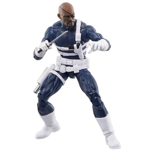 Marvel Legends Series S.H.I.E.L.D. Nick Fury Jr., Sharon Carter, and Dum Dum Dugan Action Figures thumbnail 11