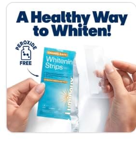 Lumineux Teeth Whitening Strips 9 Treatments – Mineral Salt - Peroxide Free - Enamel Safe - Whitening Without The Sensitivity - Dentist Formulated - Sensitivity Free - Clinically Proven thumbnail 4