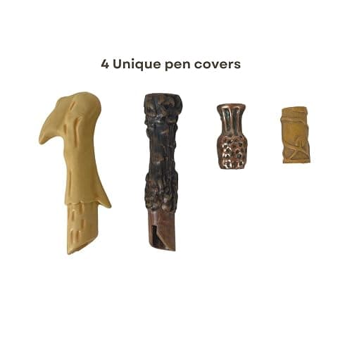 Harry Potter Wizarding World Wand Pens Set of 4 - Voldemort, Hermione, Dumbledore Wands thumbnail 4