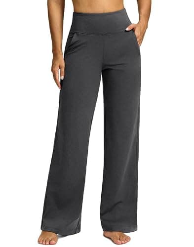 G Gradual Yoga Pants Women Wide Leg Dress Pants with Pockets High Waist Stretch Petite/Regular/Tall Casual Sweatpants Women thumbnail 2