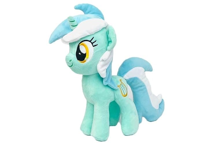 My Little Pony - Lyra Plush Toy - Officially Licensed Product, Soft and Cuddly Collectible for Fans and Collectors - Ideal Gift for Kids and Adults - Ages 3+ thumbnail 3