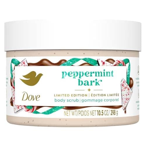 Dove Exfoliating Body Scrub for Women Peppermint Bark, 10.5 oz - Image 1