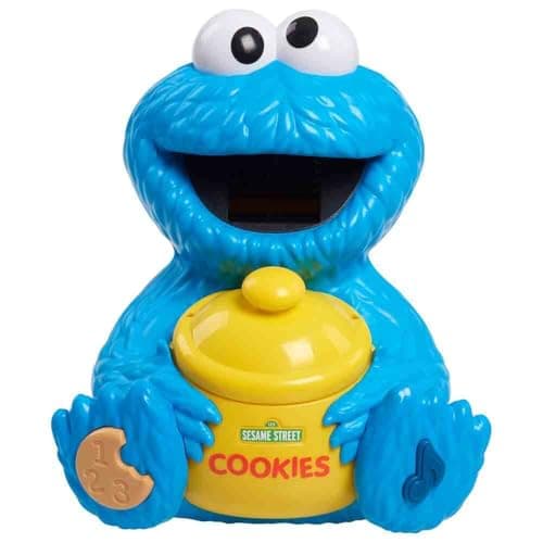 Sesame Street Cookie's Counting Jar, 12-Pieces, 20+ Phrases and Sounds, Learning and Education, Kids Toys for Ages 2 Up by Just Play thumbnail 4
