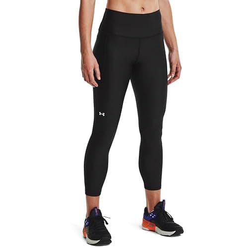 Under Armour Women's HeatGear Armour High Waisted Ankle No-Slip Leggings - Image 1