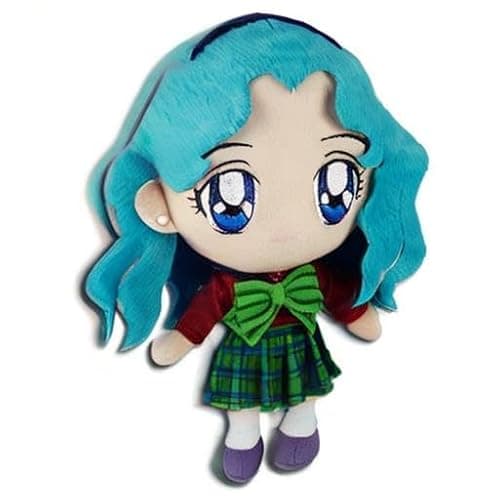 Great Eastern Sailor Moon GE-52047 Michiru KaiOu Neptune School Uniform Stuffed Plush Multicolor, 8" thumbnail 5
