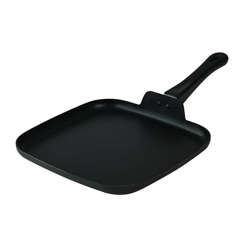 LECOOKING 10 Inch Square Griddle Pan, Nonstick Grill Pan for Cooking Eggs, Omelettes, and More, Griddle Cookware, PFOA Free thumbnail 7