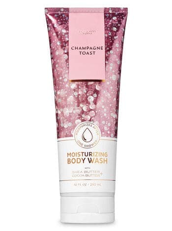 Bath and Body Works - Champagne Toast - 3 pc. Gift Set - Moisturizing Body Wash, Fine Fragrance Mist and Ultra Shea Body Cream - (2019 Edition) thumbnail 2