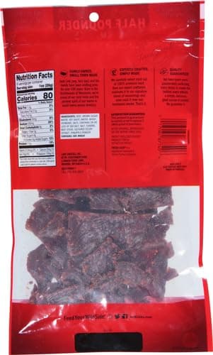 Jack Link's Beef Jerky, Teriyaki, Half Pounder Large Jerky Bag - Flavorful Meat Snack, Ready to Eat Protein Snacks with 11g of Protein per Serving, Made with 100% Beef thumbnail 4