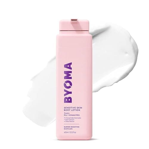 BYOMA Sensitive Body Lotion - For Dry, Irritated Skin - Fragrance-Free Moisturizer with Colloidal Oat & Shea Butter - Soothes & Relieves Itching - Skin Barrier Support - 13.52 fl oz - Image 1