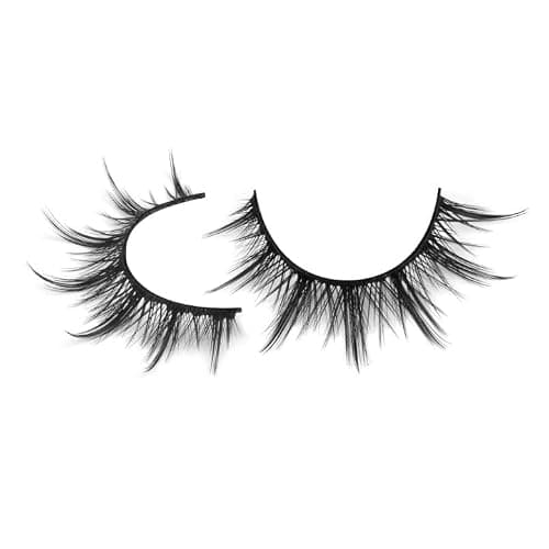 Manga Lashes Natural Look False Eyelashes Anime Lashes Mink Wispy Fluffy Spiky 3D Volume Eyelashes Pack Korean Japanese Asian Cosplay Fake Eyelashes Look Like Individual Cluster 7 Pairs by EYDEVRO thumbnail 8