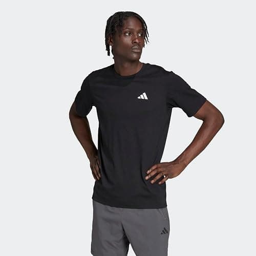 adidas Mens Essentials Feelready Training T-Shirt thumbnail 2