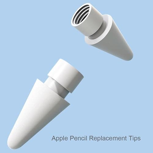 SIXFU Replacement Tips for Apple Pencil 2nd Generation/ 1st Generation Tips, iPencil Nibs Accessories for iPad Pro Pencil 2/1 Gen(4 Pack) thumbnail 7